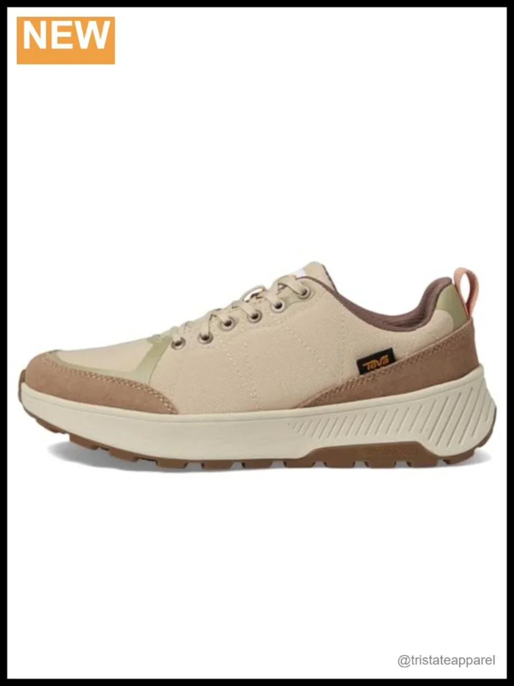 Women's Recycled Polyester Lace-Up Hiking Sneakers Lightweight All-Day Wear